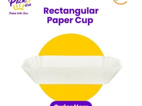 Rectangular paper cups